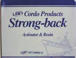 SM Trading Strong-back Activator and Resin 배관 보강 컴파운드
